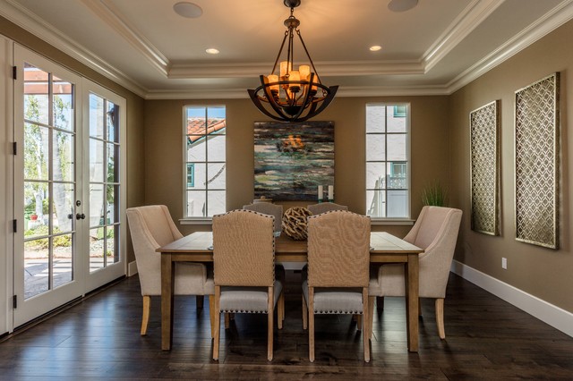 Completed Projects transitional-dining-room