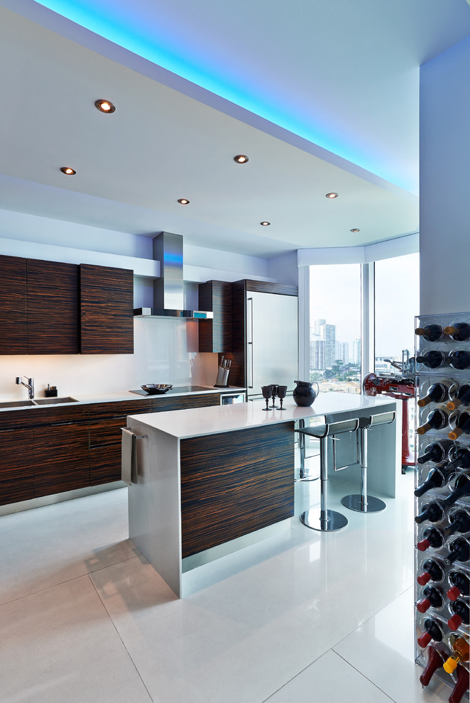 Miami Apartment - Kitchen - Miami - by Granite Transformations
