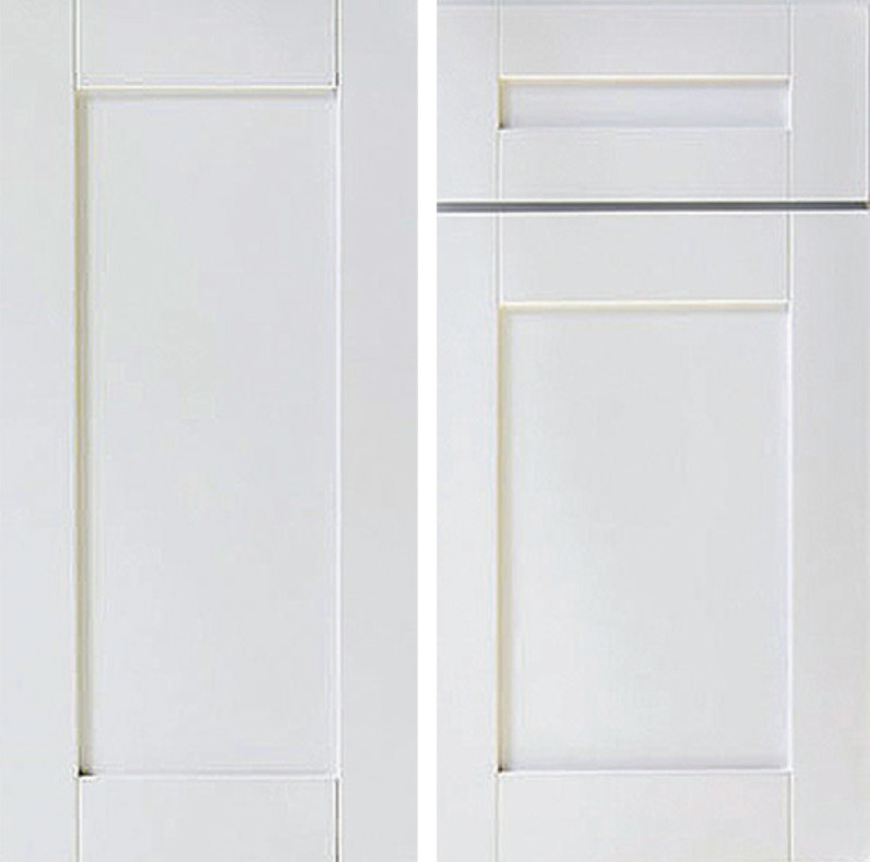 Shaker Kitchen Wall One Door Kitchen by Stone