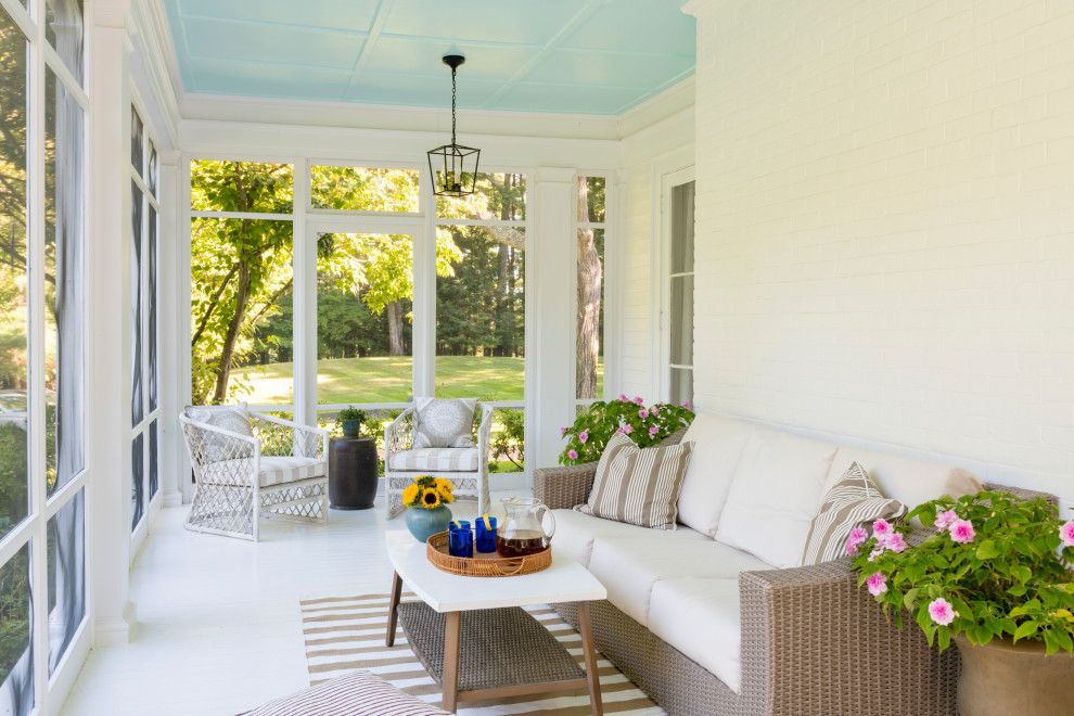 This is an example of a transitional verandah in Boston.