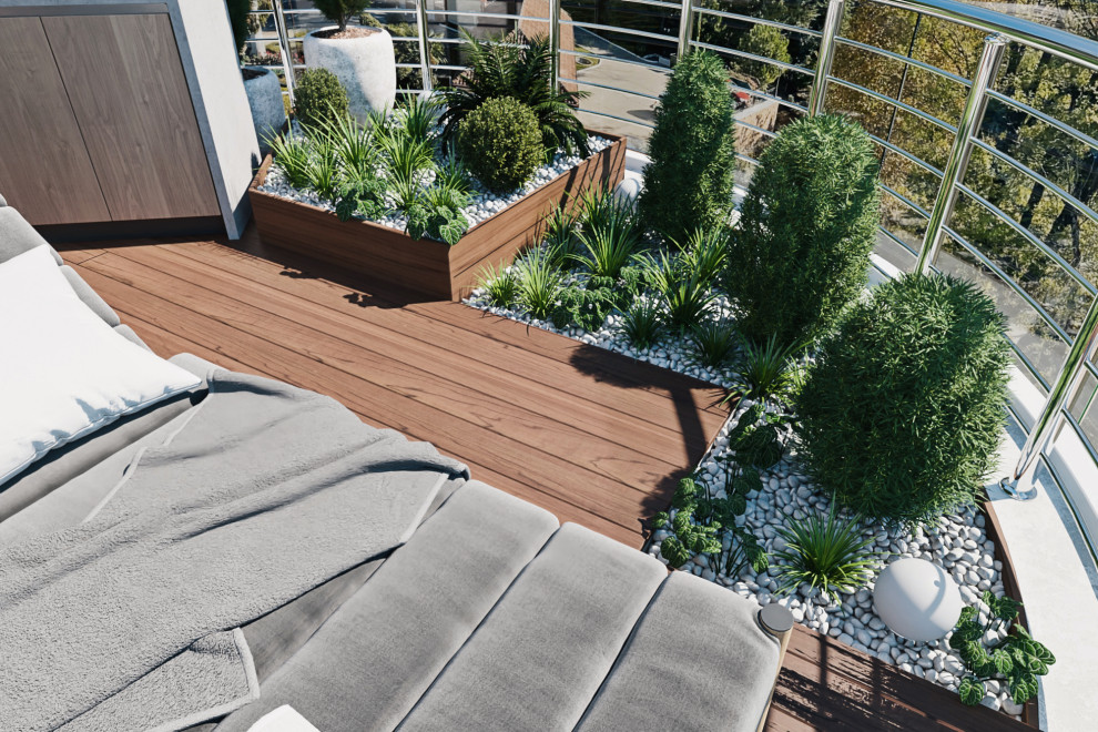 Терраса пентхауса в г. Сочи