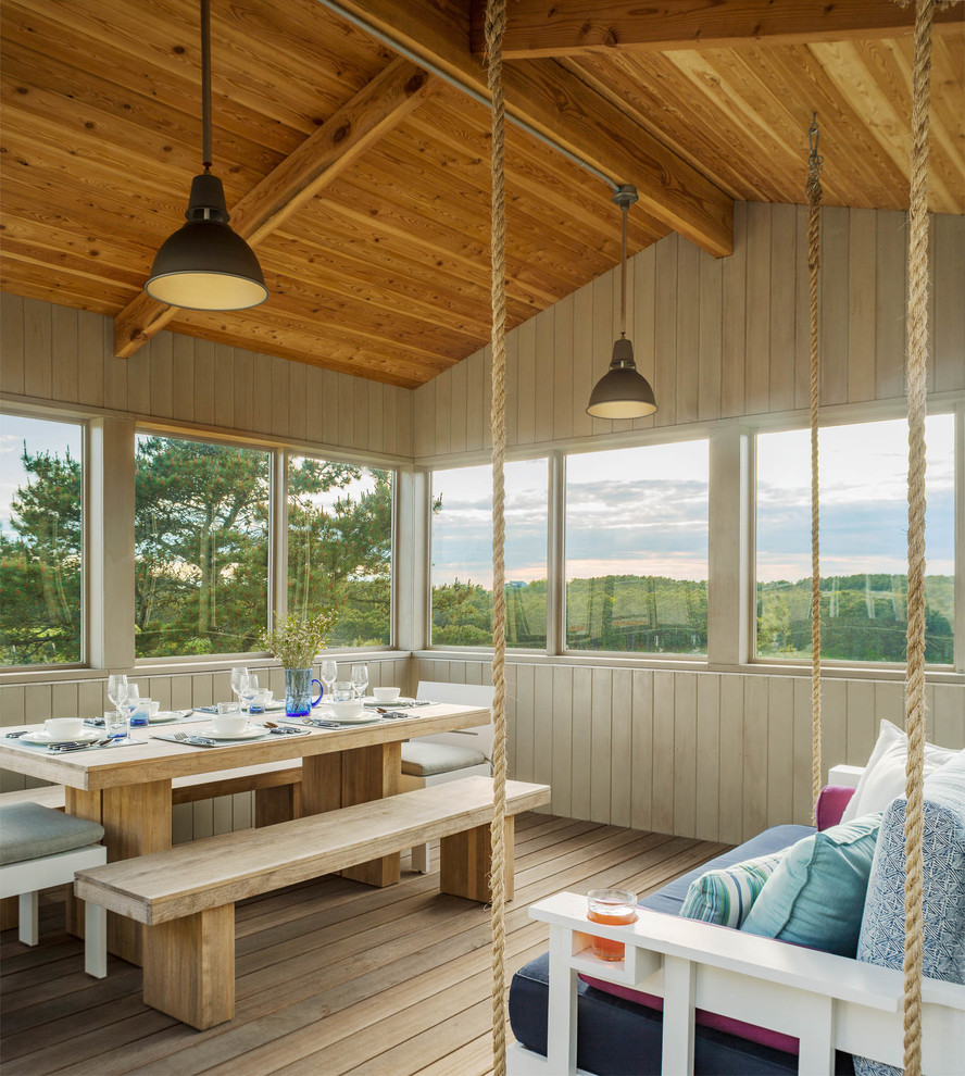 Wellfleet - Beach Style - Dining Room - Boston - by Pinney Designs
