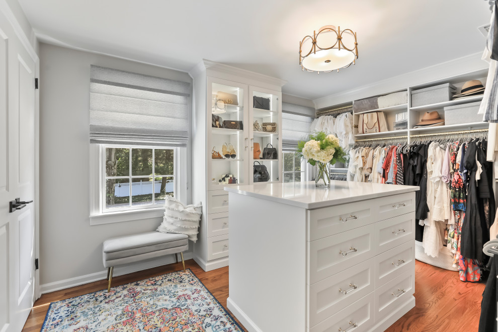 Closet - transitional closet idea