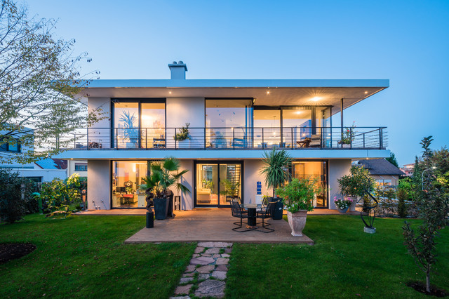 opEnd house - Einfamilienhaus in Lorsch trendy-hus-og-facade