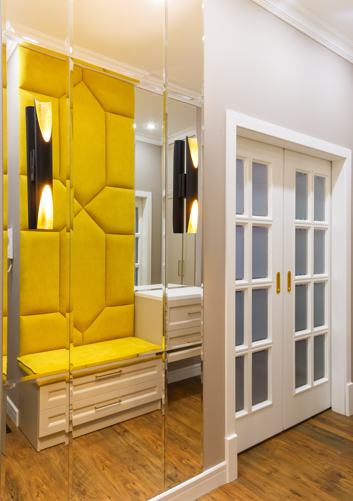 Реализованный проект для семьи из трех человек в ЖК Перспектива, г.Казань