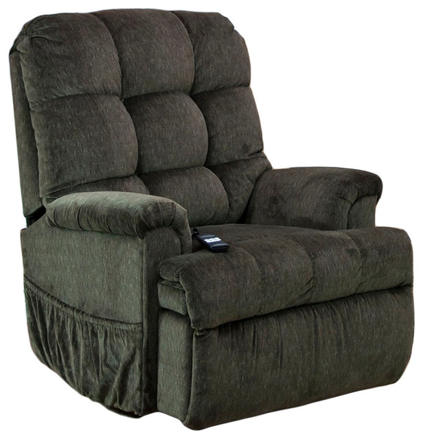 Med Lift Sleeper/Reclining Lift Chair Cabo Godiva - Eclectic - Recliner Chairs - by Zeckos