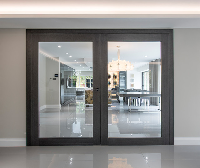 Hedendaags Full height, made to measure internal glass doors | Deuren UI-97