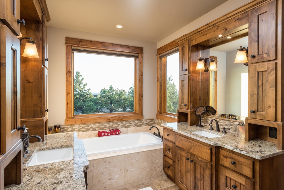 Bathroom - rustic bathroom idea
