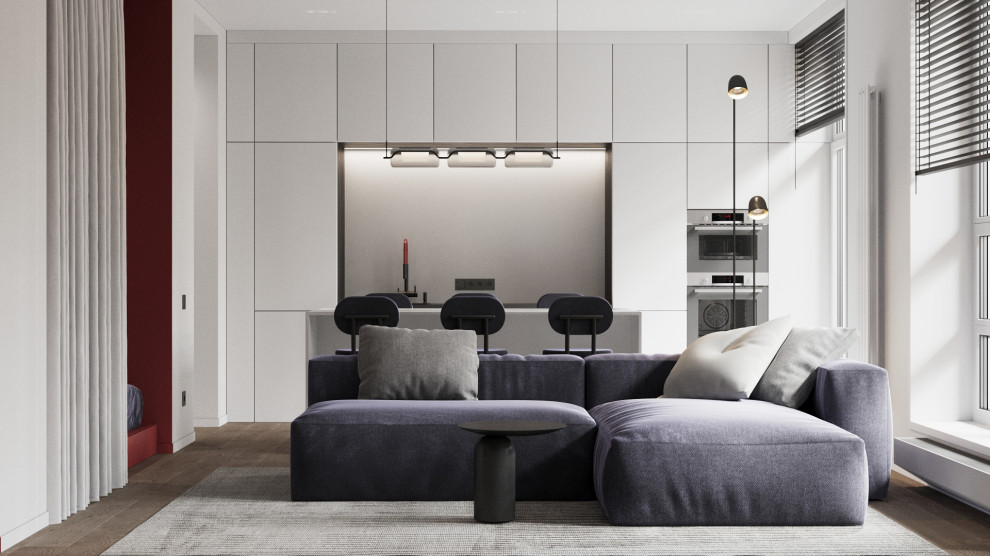 Квартира "Openspace" с элементами авангарда