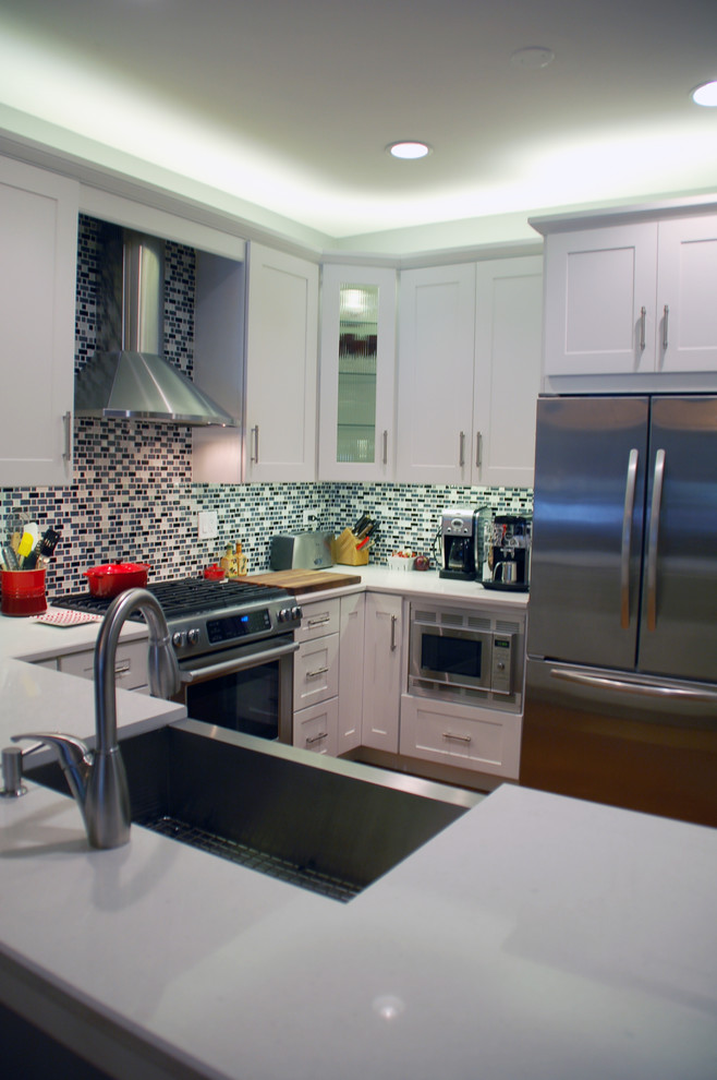 Inspiration for a transitional kitchen remodel in Chicago