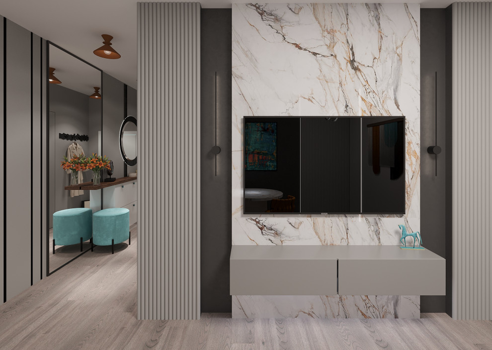 Гостиная для семьи с детьми