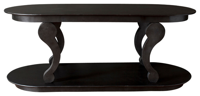 Metal Tapestry Console Table