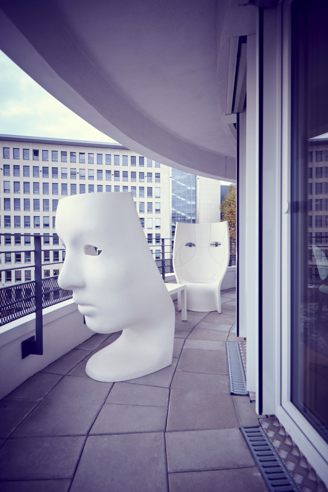 Moderner Balkon in Frankfurt am Main