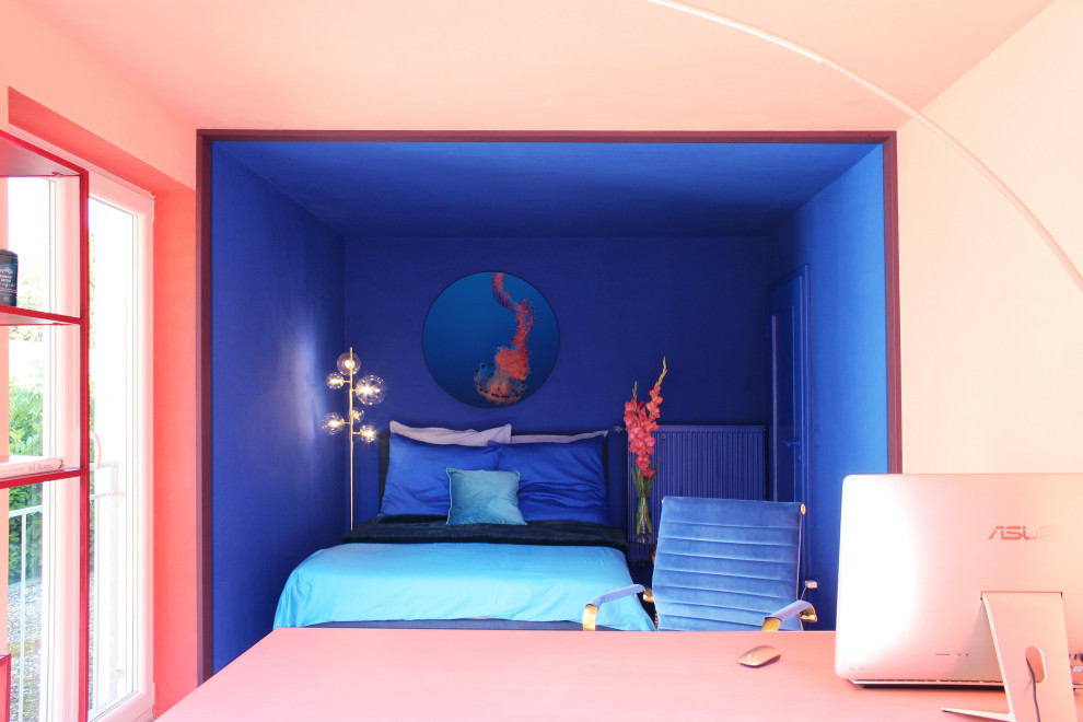 Mittelgroße Moderne Wohnidee in München