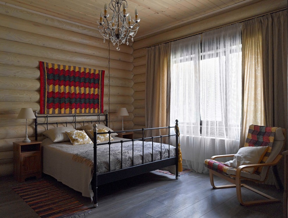 Деревянный дом на Волге в Ульяновской области