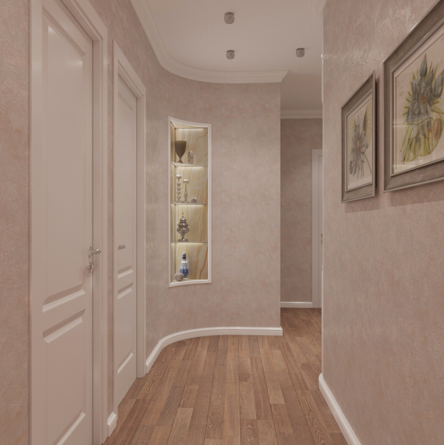 Дизайн-проект квартиры в ЖК "Времена года"