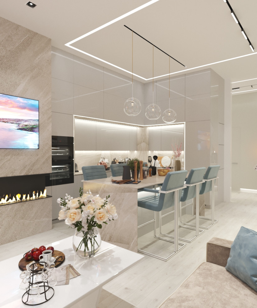 Дизайн Проект квартиры СПБ ЖК 5 Звезд