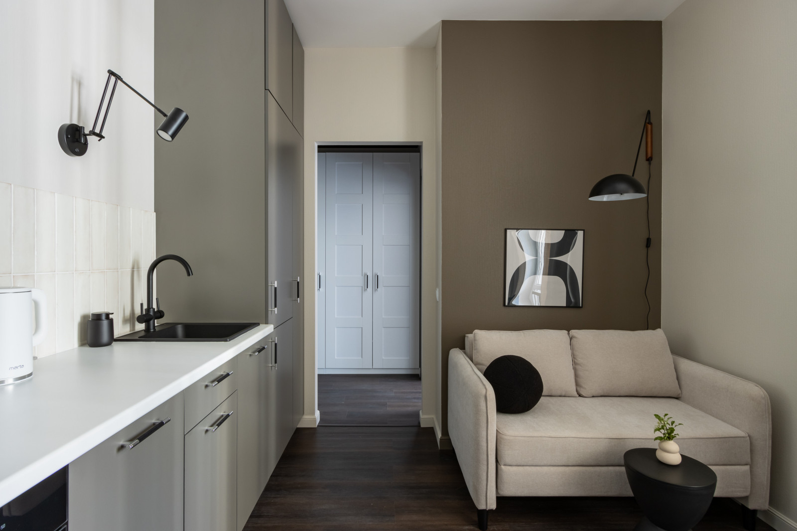 Брутальная однушка для сдачи в аренду