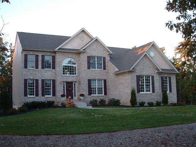 Custom Homes classico-facciata