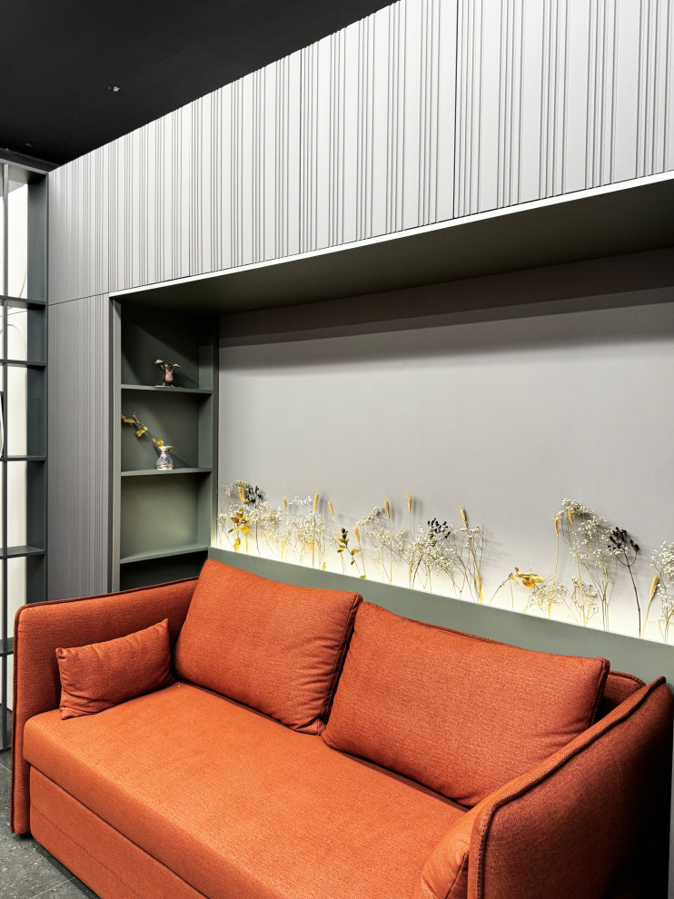 П-образный шкаф в шоуруме