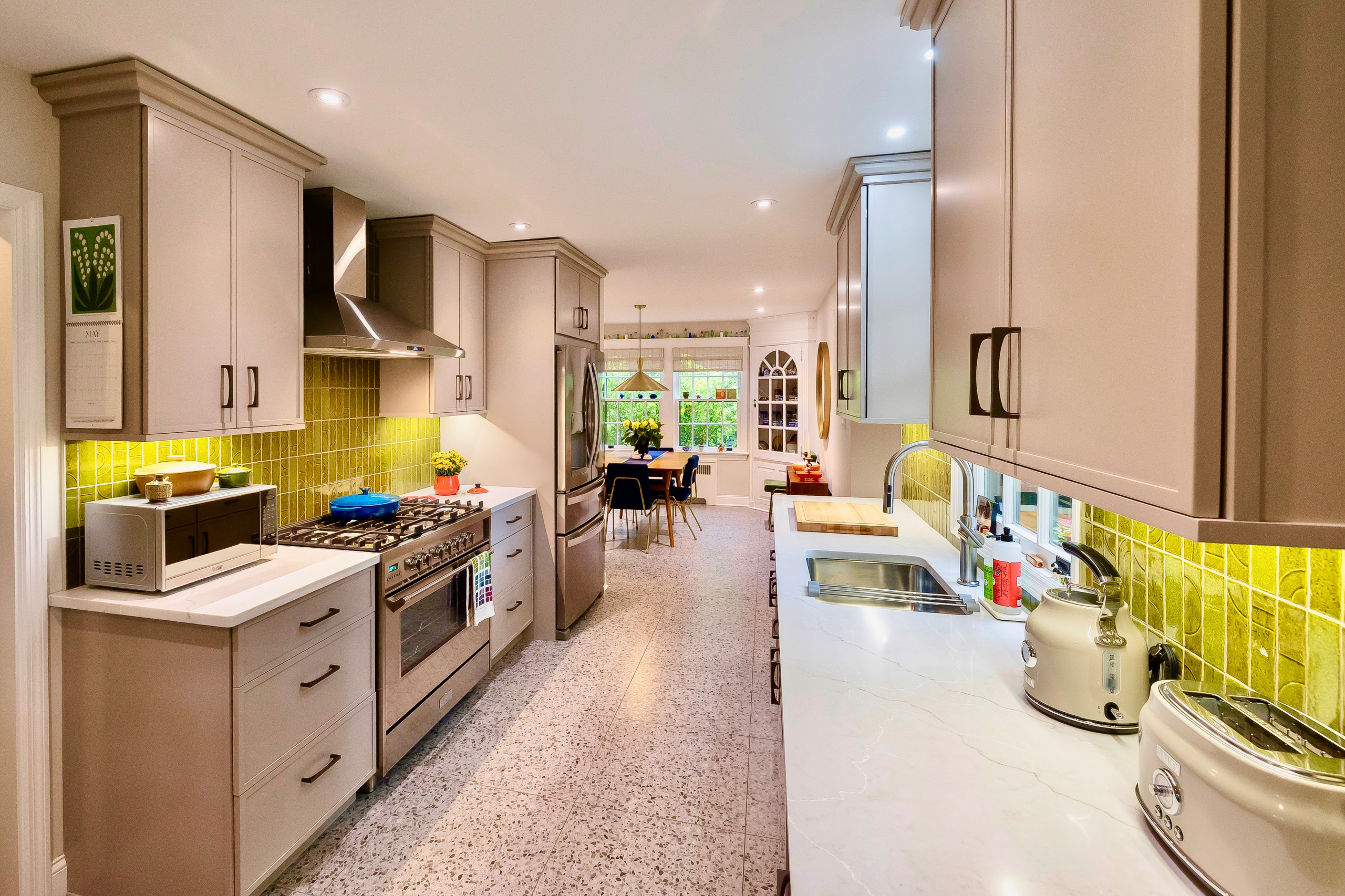 Artist's Kitchen and Dining Room