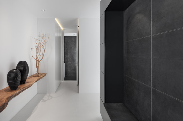 Haus R moderno-ingresso