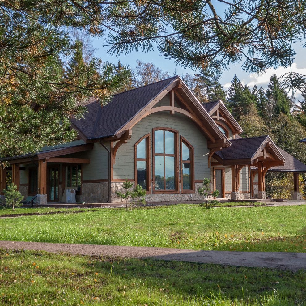 Дом по технологии Timber Frame