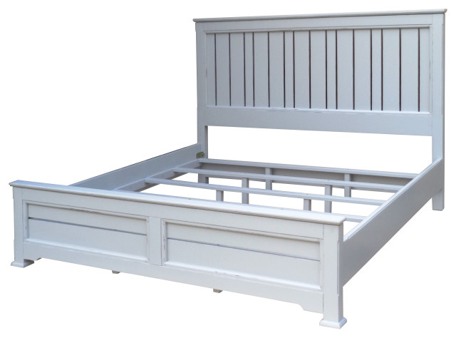 Cottage King Bed - Transitional - Panel Beds - by Trade Winds Furniture ...