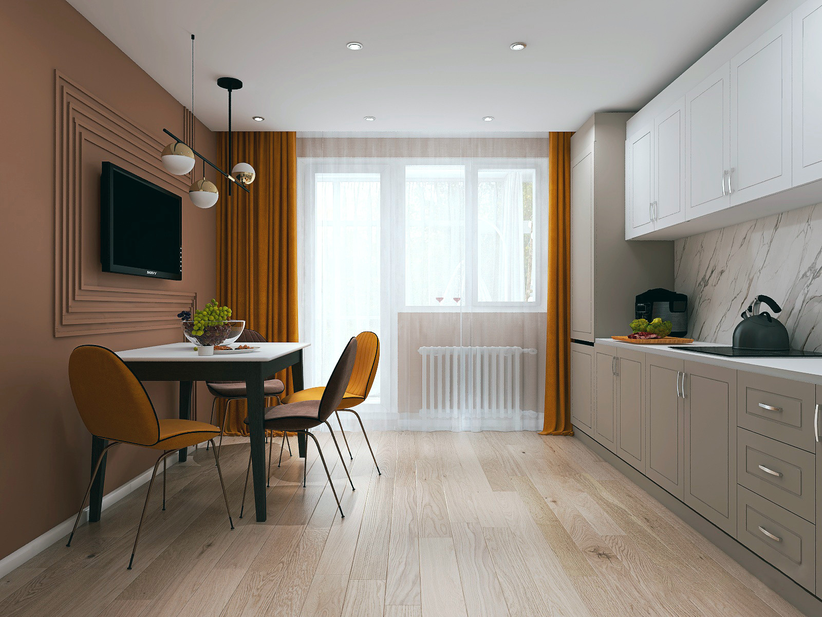 Трехкомнатная квартира 92 м2 ЖК «Ново-Патрушево»