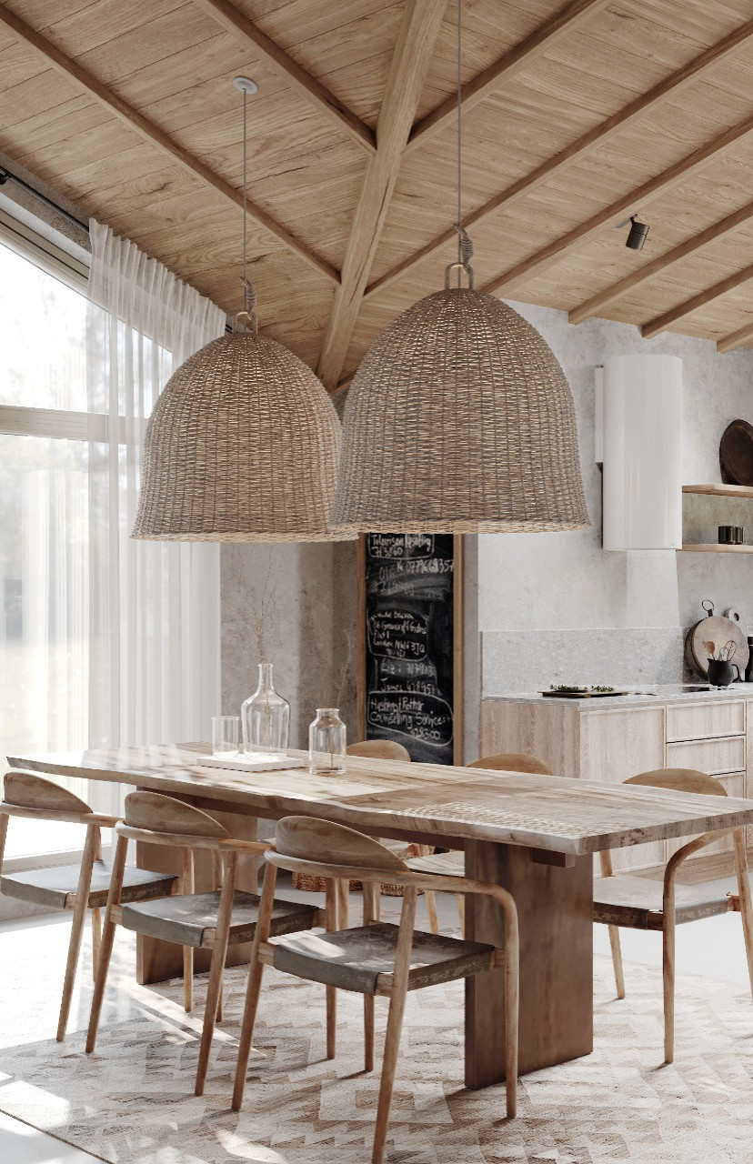 Ваби-саби в доме у озера