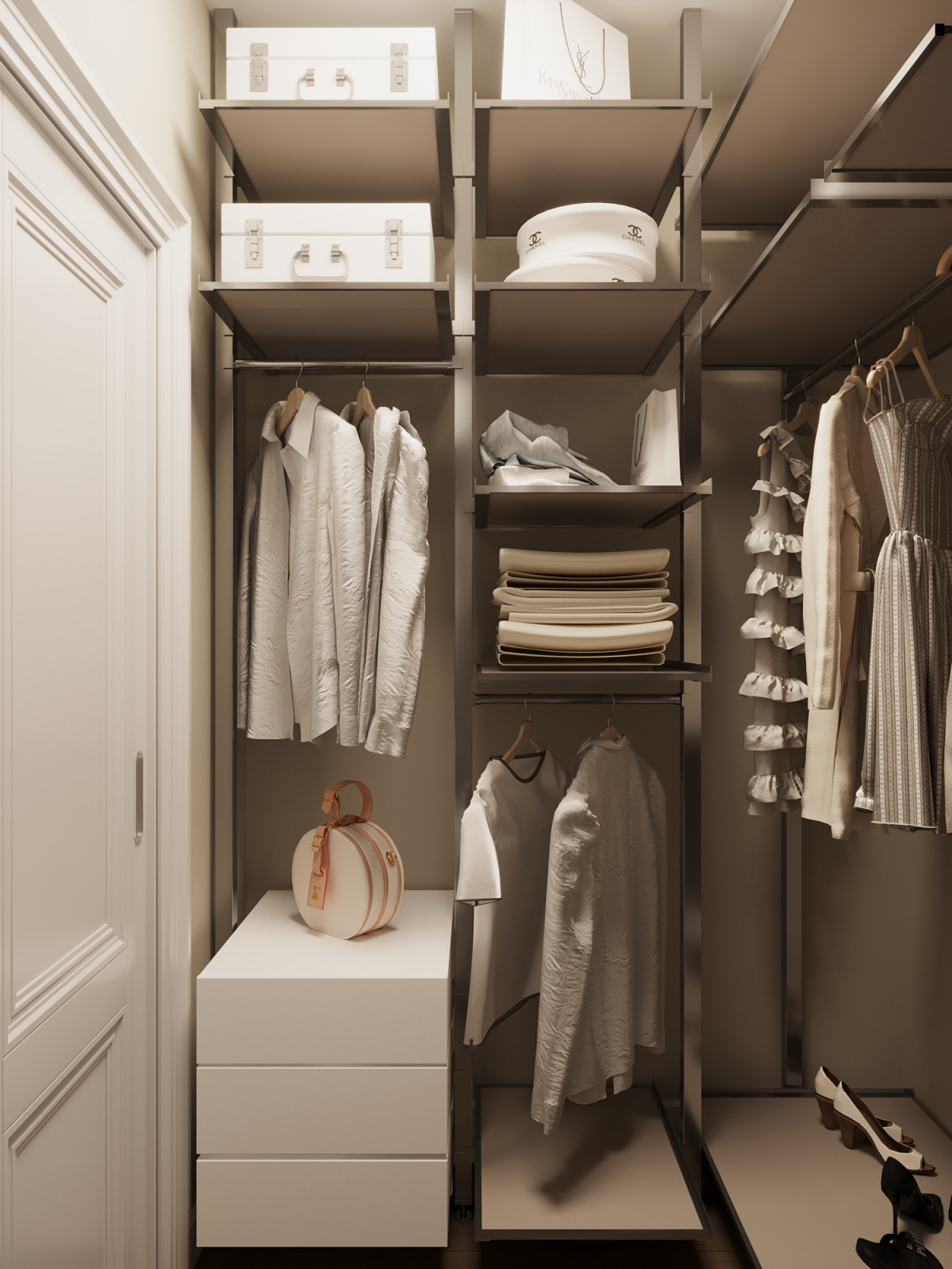 ЖК Хрустальный, гардеробная