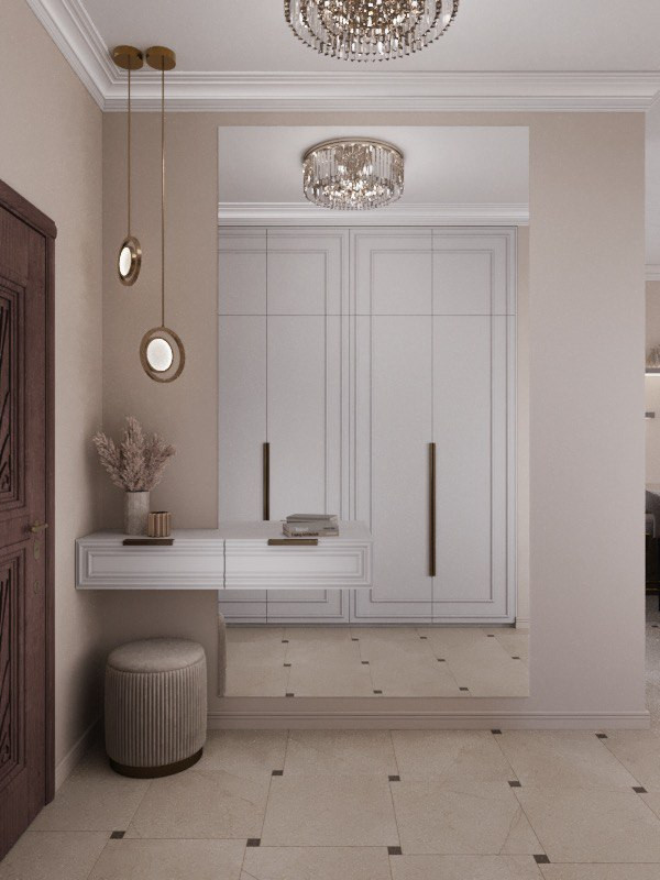 Первый этаж коттеджа