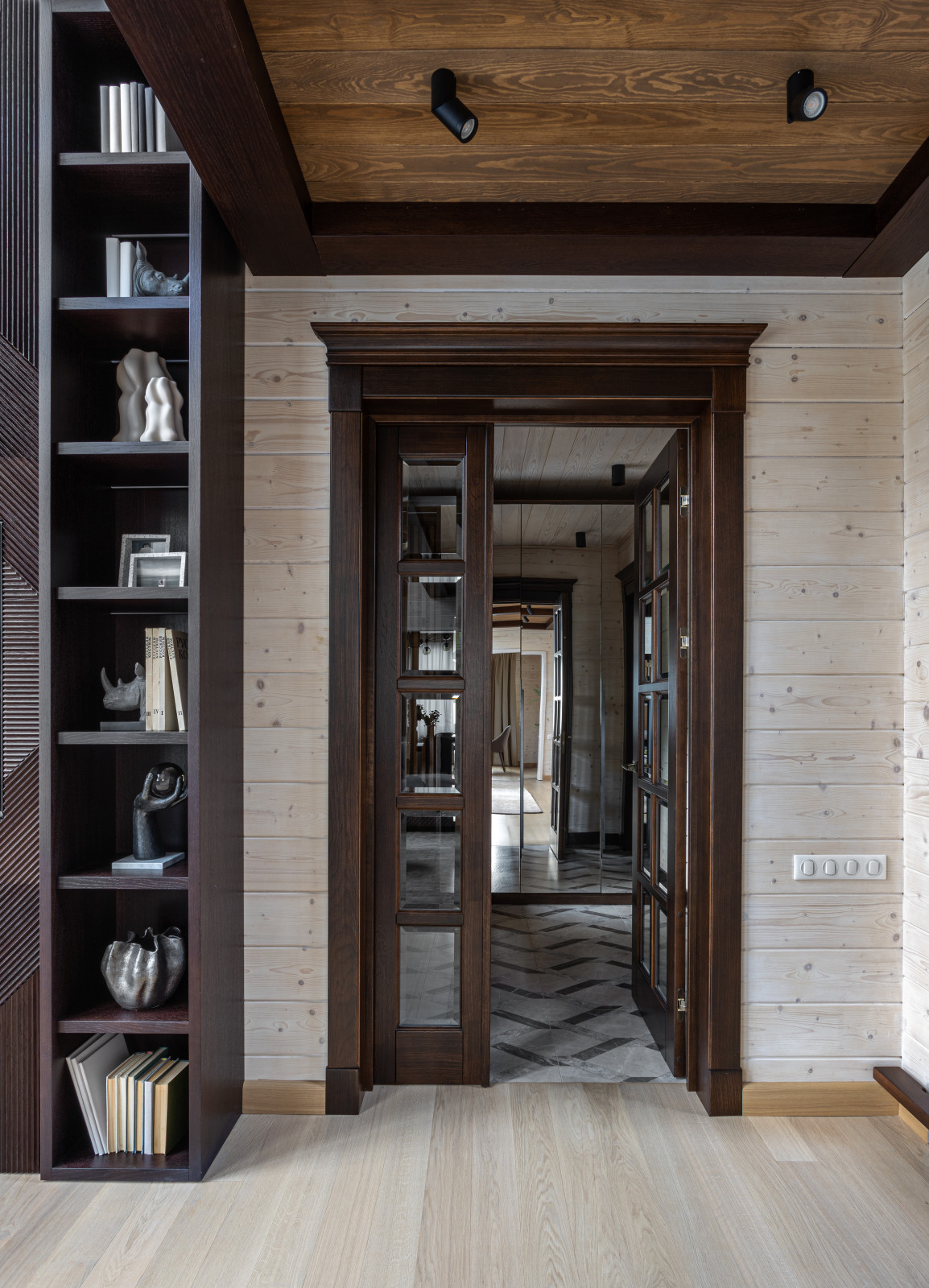 Стилизация загородного дома в Лапино