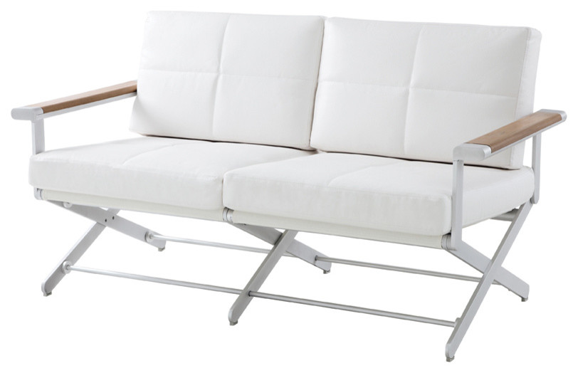 Oskar 2 Seater Sofa Synthetic Leather Contemporary Loveseats By Sifas Oskar 2 Seater Sofa Synthetic Leather