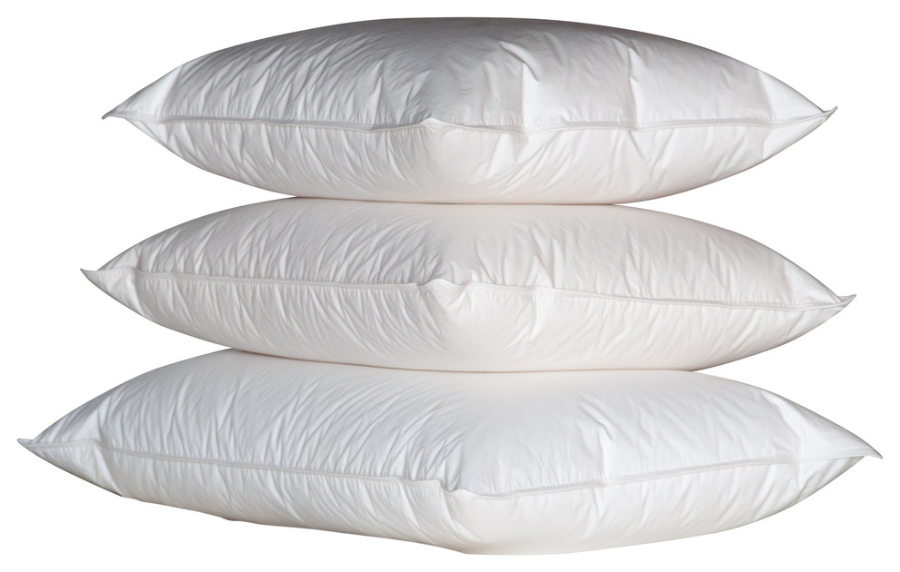 Ogallala Comfort Company Double Shell 800 Hypo-Blend Soft Pillow, Queen