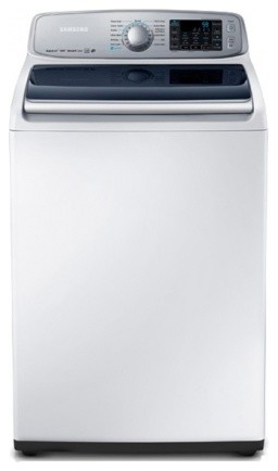 WA50F9A6DSW 5.0 cu. ft. Capacity Top Load Washer with Aqua Jet Cleaning Technolo