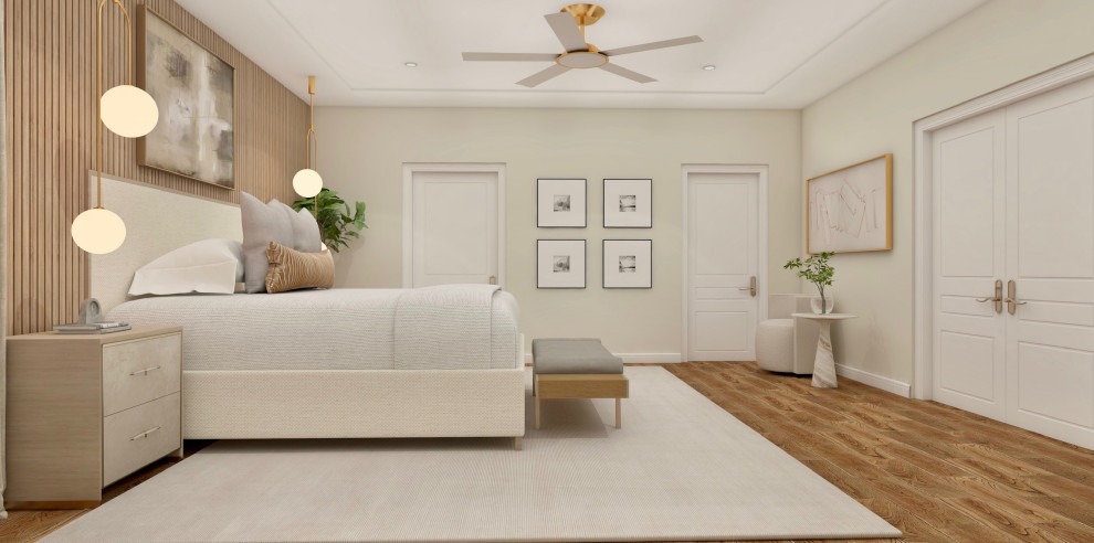 Wickham Residence - Primary Bedroom & Bathroom