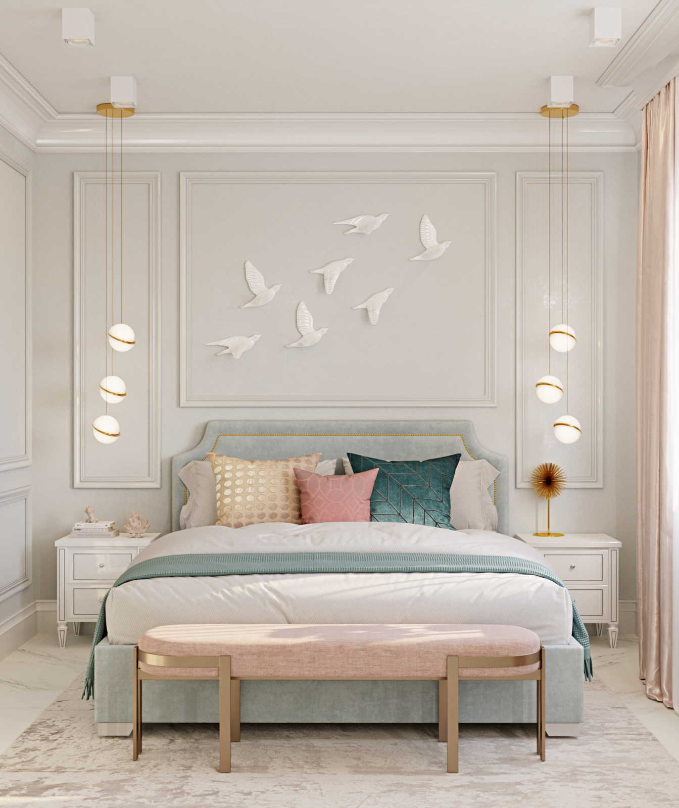 Дизайн-проект спальни / г. Дюртюли