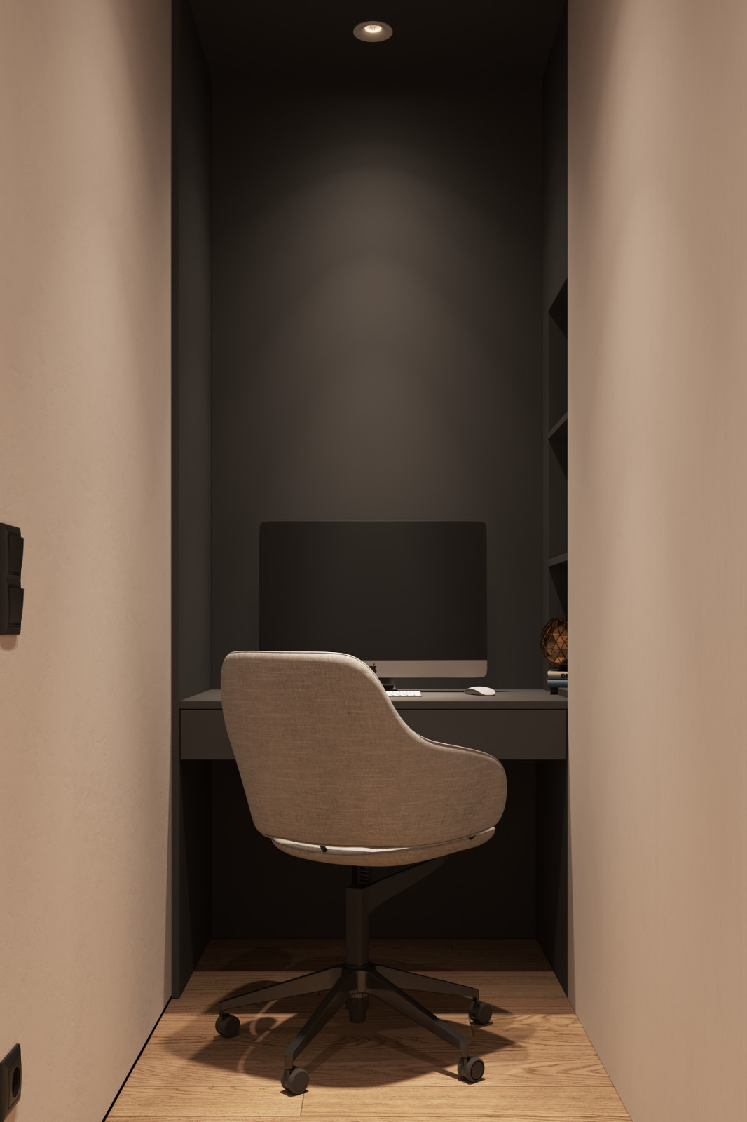 Проект интерьера квартиры "CREAM"