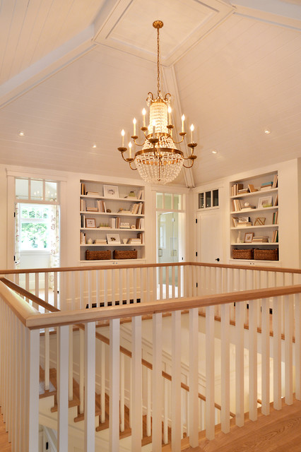 Craftsman Beach House Gibsons BC coastal-staircase