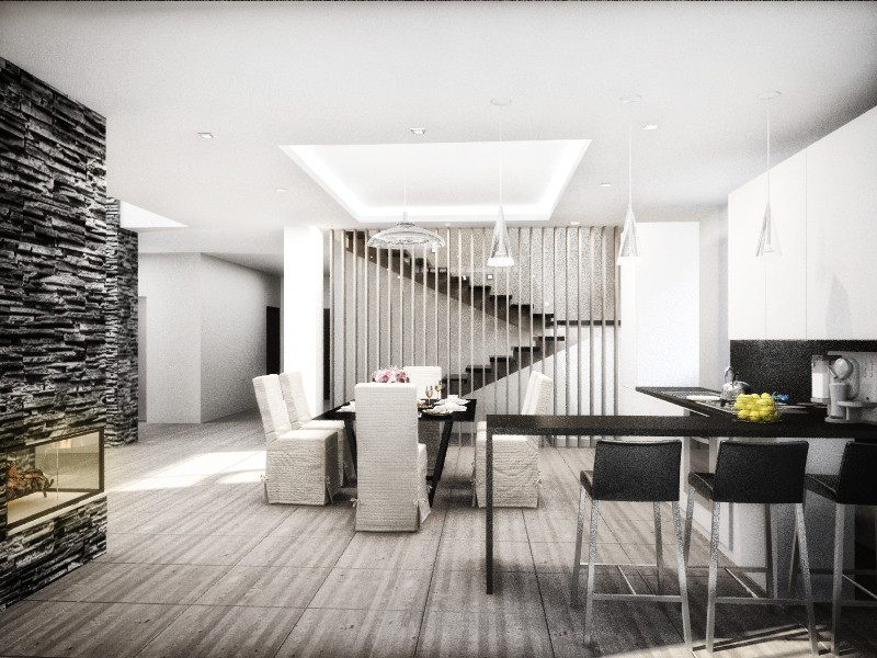 Интерьер дома на Истре