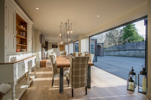 Scottish Borders Stable Conversion contemporary-dining-room