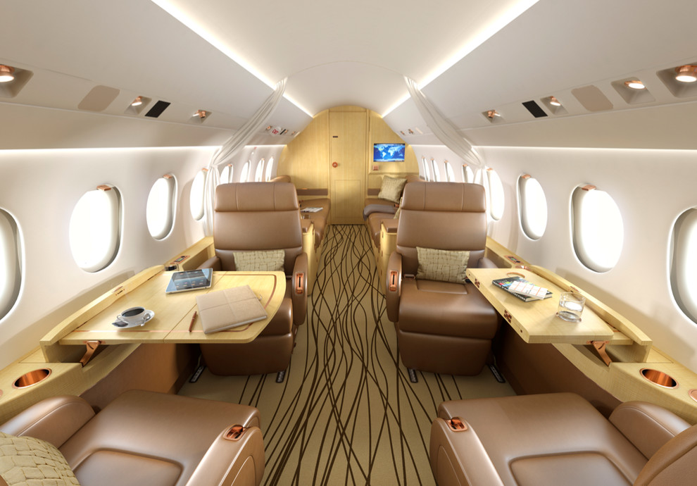 FALCON 2000 Private Aircraft Interior