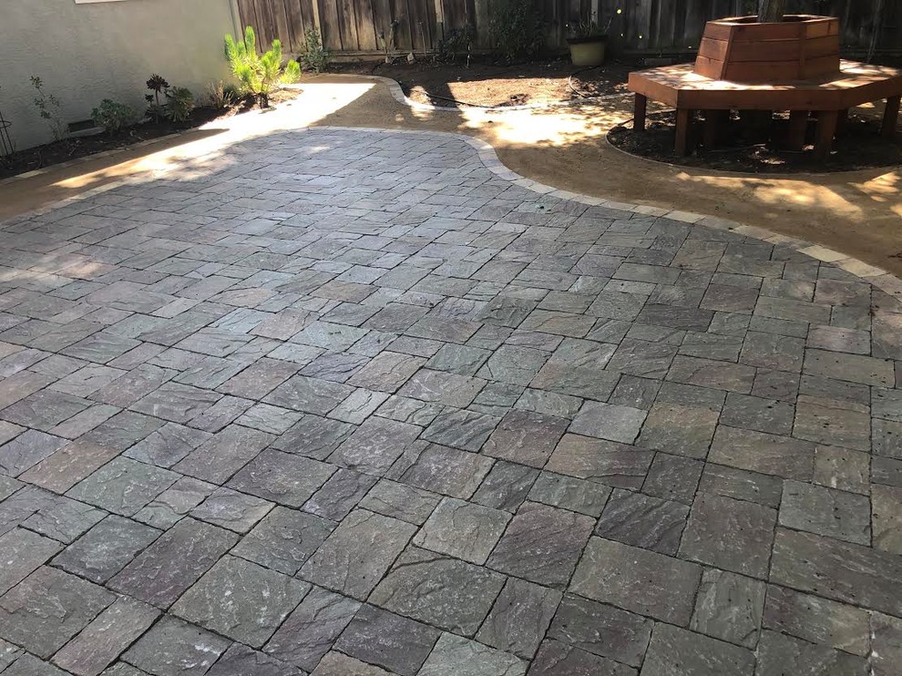 Stone Paved Patio