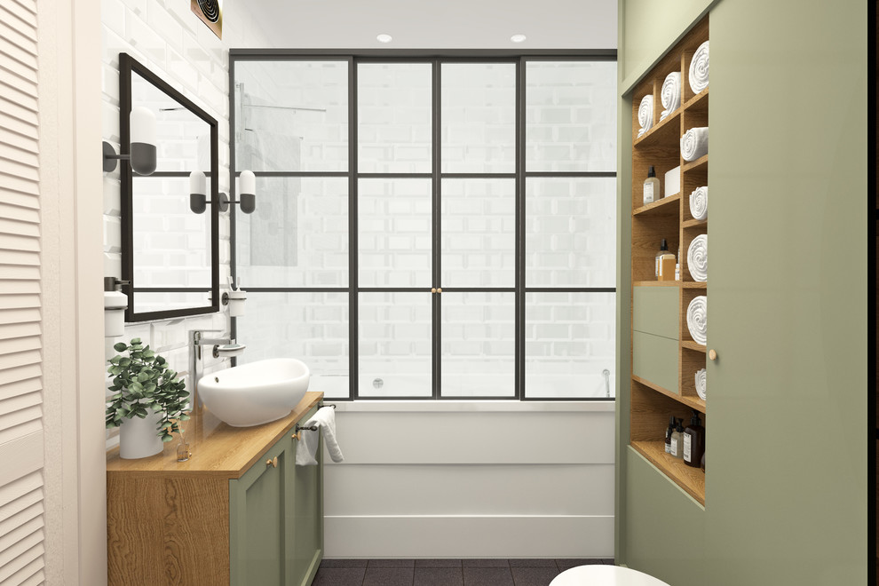 Проект прихожей и санузла