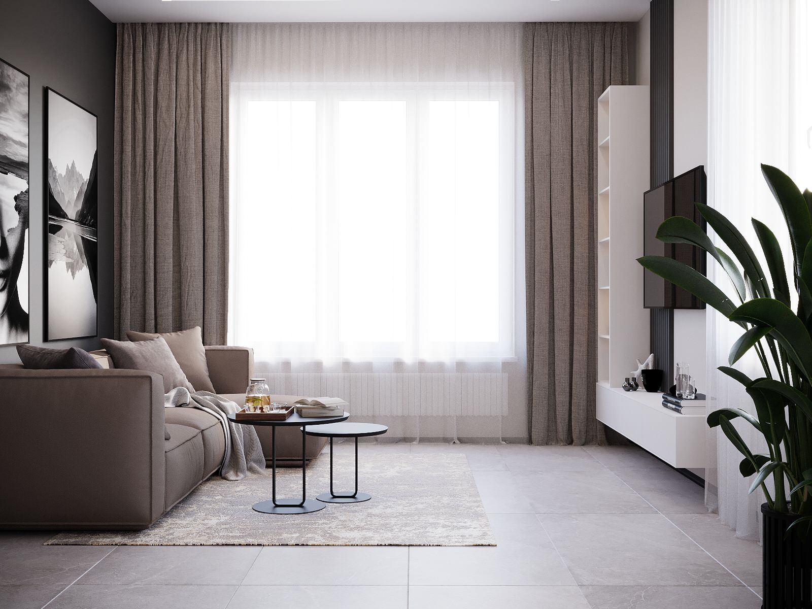 Интерьер частного дома в современном стиле