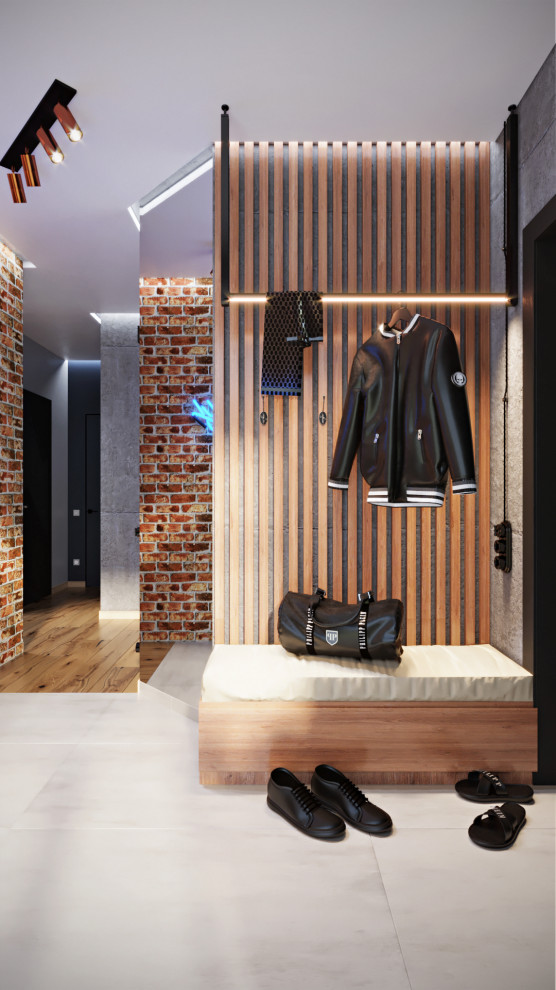 Дизайн-проект квартиры 100кв.м. для семьи из 4х человек в Северном парке