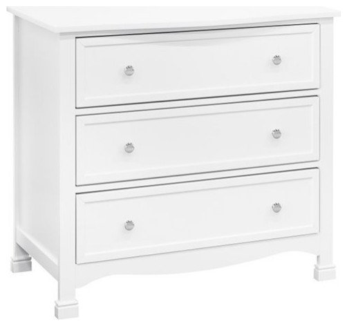 DaVinci Kalani 3 Drawer Dresser in White