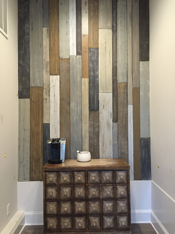 Home design - rustic home design idea in Raleigh