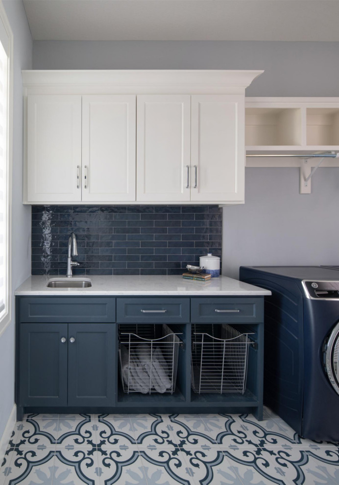 The Oliver - Beach Style - Laundry Room - Kansas City - by Starr Homes ...